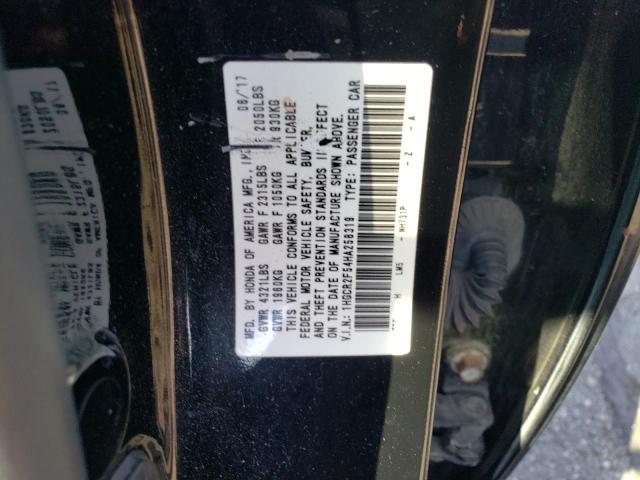 1HGCR2F54HA258319 Honda Accord Sport