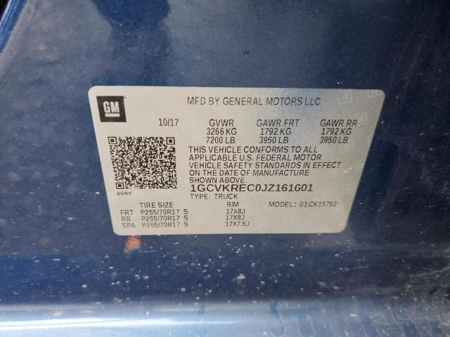 2018 Chevrolet Silverado K1500 Lt VIN: 1GCVKREC0JZ161601 Lot: 67297383