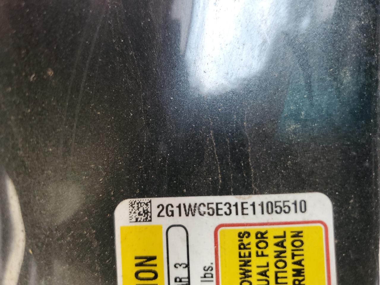 2G1WC5E31E1105510 2014 Chevrolet Impala Limited Ltz 2G1WC5E31E1105510 2014 Chevrolet Impala Limited Ltz