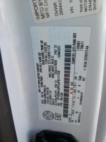 2018 FORD F150 SUPER - 1FTEW1EP3JFE11729