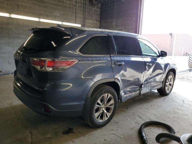 VIN 5TDJKRFH0ES055925 2014 Toyota Highlander, Xle no.3