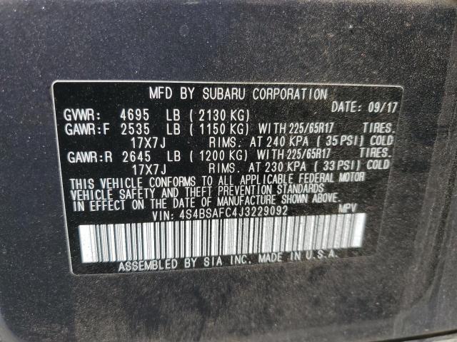 4S4BSAFC4J3229092 Subaru Outback 2.5i Premium