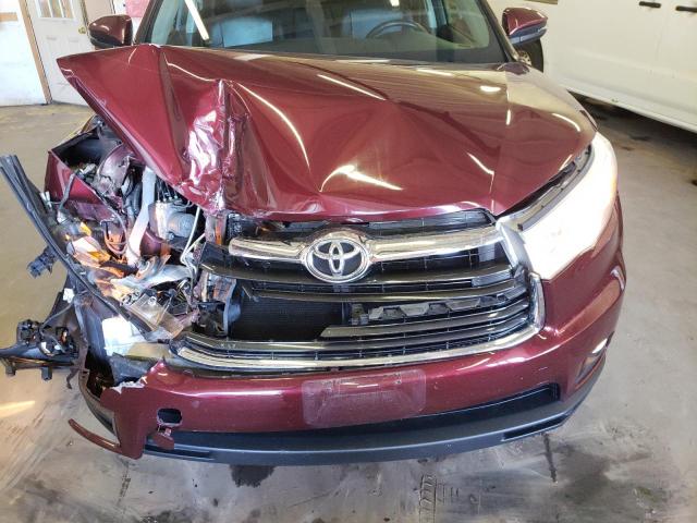 VIN 5TDJKRFH4ES025388 2014 Toyota Highlander, Xle no.12