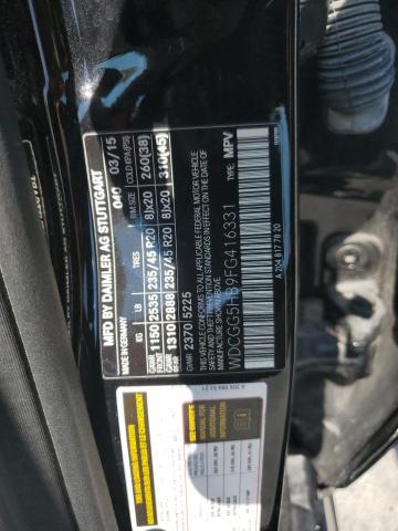 WDCGG5HB9FG416331 Mercedes-Benz GLK 350
