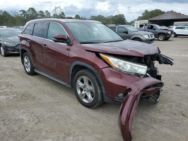 VIN 5TDYKRFH1ES013472 2014 Toyota Highlander, Limited no.4