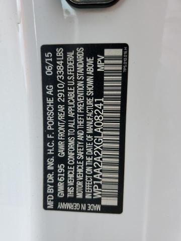 WP1AA2A2XGLA08241 Porsche Cayenne