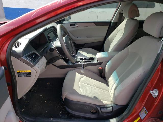 5NPE24AF0GH359369 Auction: COPART Lot: 69456213 Location: UT - OGDEN 5NPE24AF0GH359369 HYUNDAI SONATA 2016 RED Photo 7