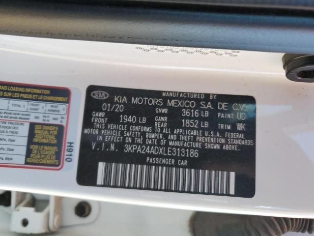 3KPA24ADXLE313186 KIA RIO LX