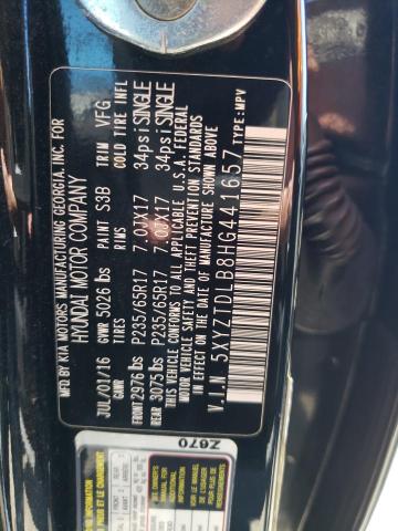 5XYZTDLB8HG441657 Hyundai SANTA FE SPORT