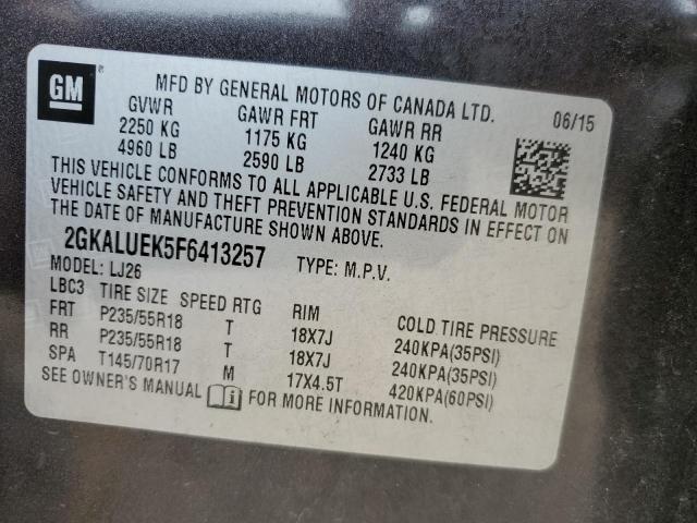 2GKALUEK5F6413257 GMC Terrain Denali
