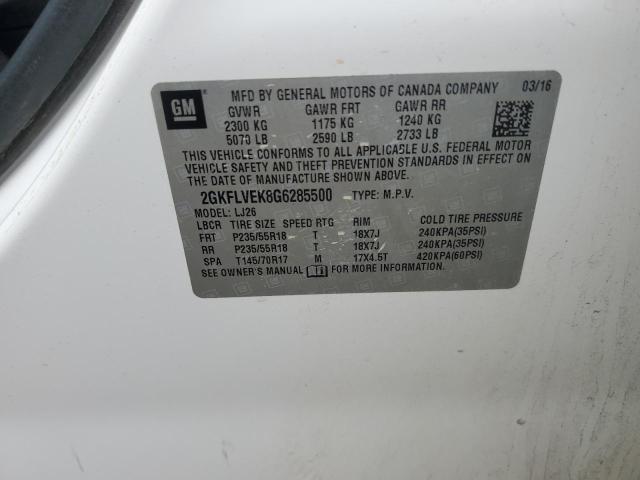 2GKFLVEK8G6285500 GMC Terrain Denali