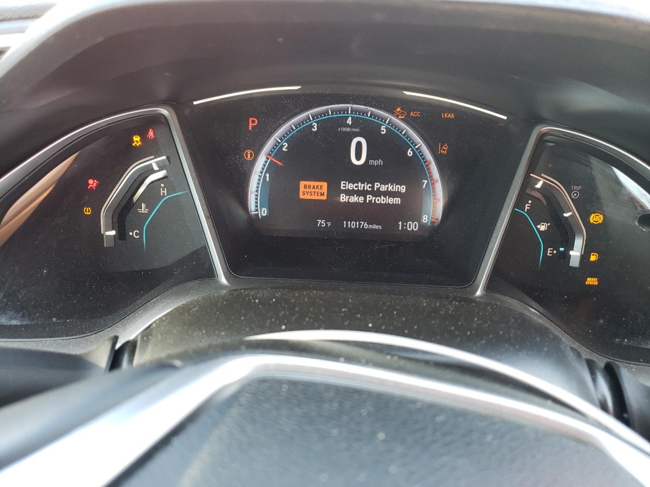 2HGFC1F39KH650180 HONDA CIVIC 2019