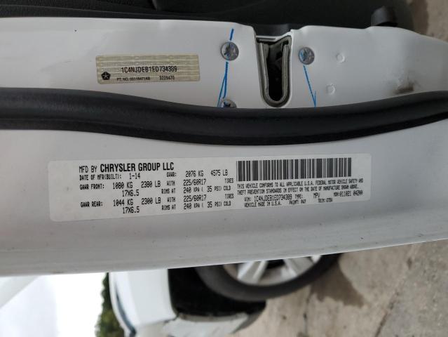 1C4NJDEB1ED734389 Jeep Compass Latitude