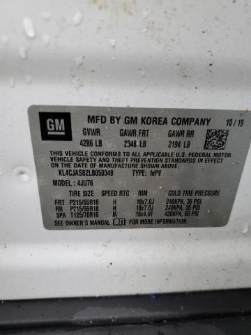 KL4CJASB2LB050349 Buick Encore Preferred