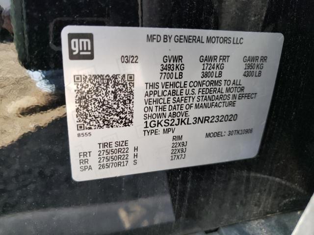 1GKS2JKL3NR232020 GMC YUKON XL DENALI