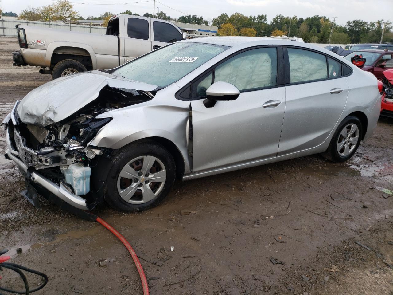 2017 Chevrolet Cruze Ls vin: 1G1BC5SM1H7215444