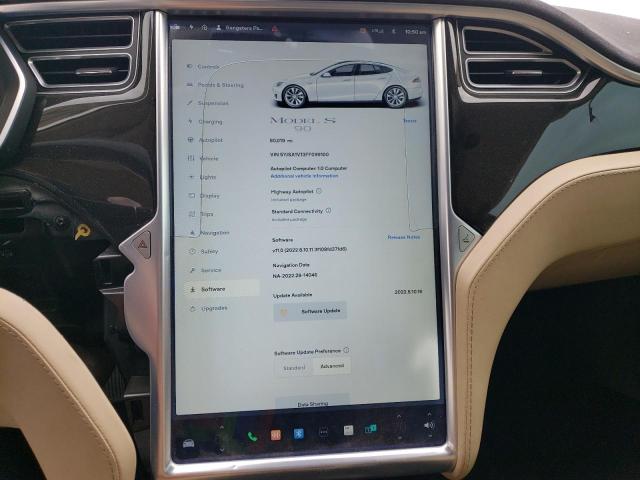 2015 TESLA MODEL S 90 5YJSA1V13FF099100