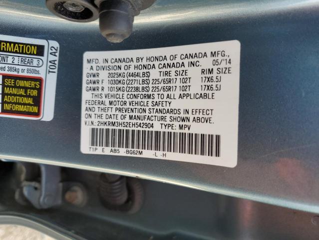 2HKRM3H52EH542904 Honda CR-V EX