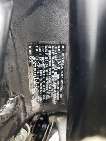 2019 KAWASAKI ZX636 K - JKBZXJH11KA001280