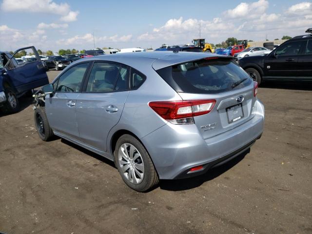  SUBARU IMPREZA 2019 Сріблястий