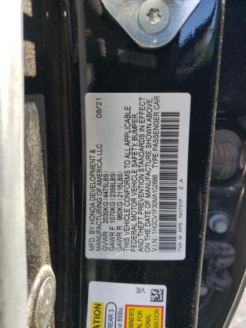 2021 HONDA ACCORD SPO - 1HGCV1F30MA102888