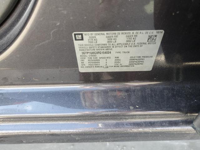 3GTP1UEC0FG154024 GMC Sierra C1500 Sle