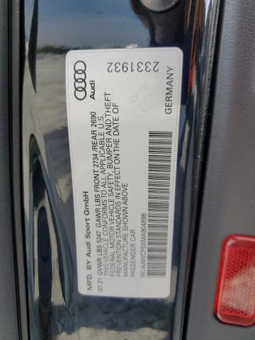 2021 AUDI RS5 WUAAWCF5XMA904898