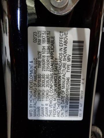 2023 HONDA CR-V SPORT - 7FARS6H51PE025946