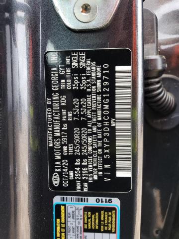 5XYP3DHC0MG129710 KIA Telluride Ex