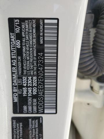 WDDSJ4EB7EN047324 Mercedes-Benz CLA 250