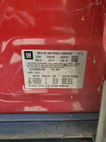 KL4CJASB3EB573589 Buick Encore