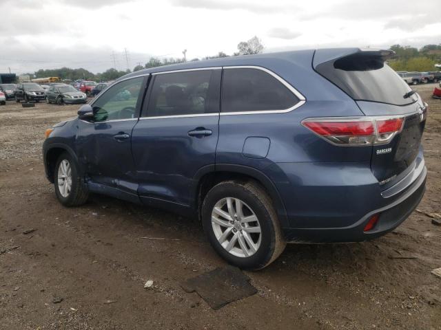 VIN 5TDZARFH8ES008521 2014 Toyota Highlander, LE no.2