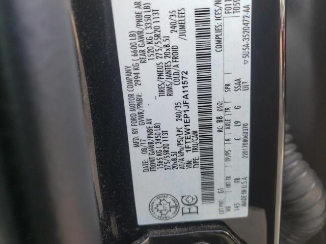 1FTEW1EP1JFA11572 Ford F150 Supercrew