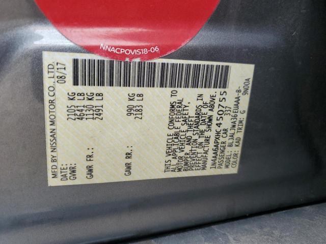 1N4AA6APXHC450755 Nissan Maxima 3.5s