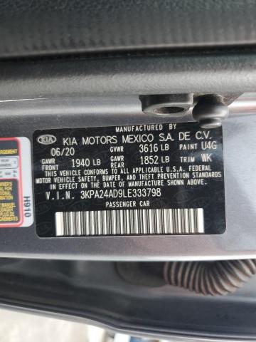 3KPA24AD9LE333798 KIA RIO LX