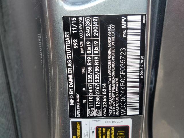 WDC0G4KB0GF035723 Mercedes-Benz Glc 300 4matic