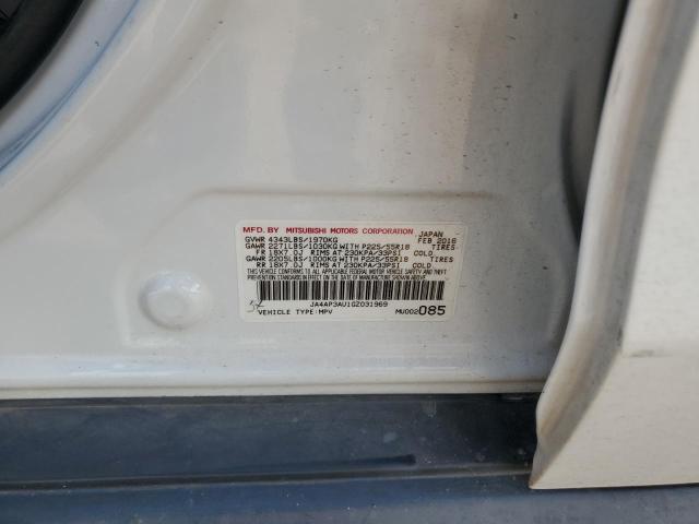 JA4AP3AU1GZ031969 Mitsubishi Outlander Sport Es