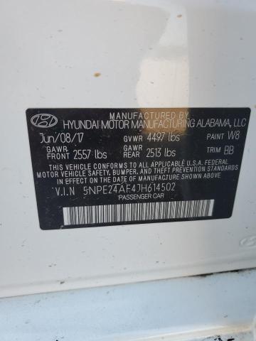 5NPE24AF4JH614502 | 2018 HYUNDAI SONATA SE