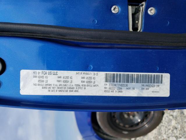 2015 DODGE CHARGER PO - 2C3CDXKT1FH929186