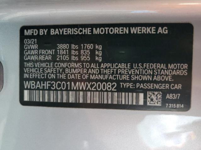 WBAHF3C01MWX20082 BMW Z4 Sdrive30i