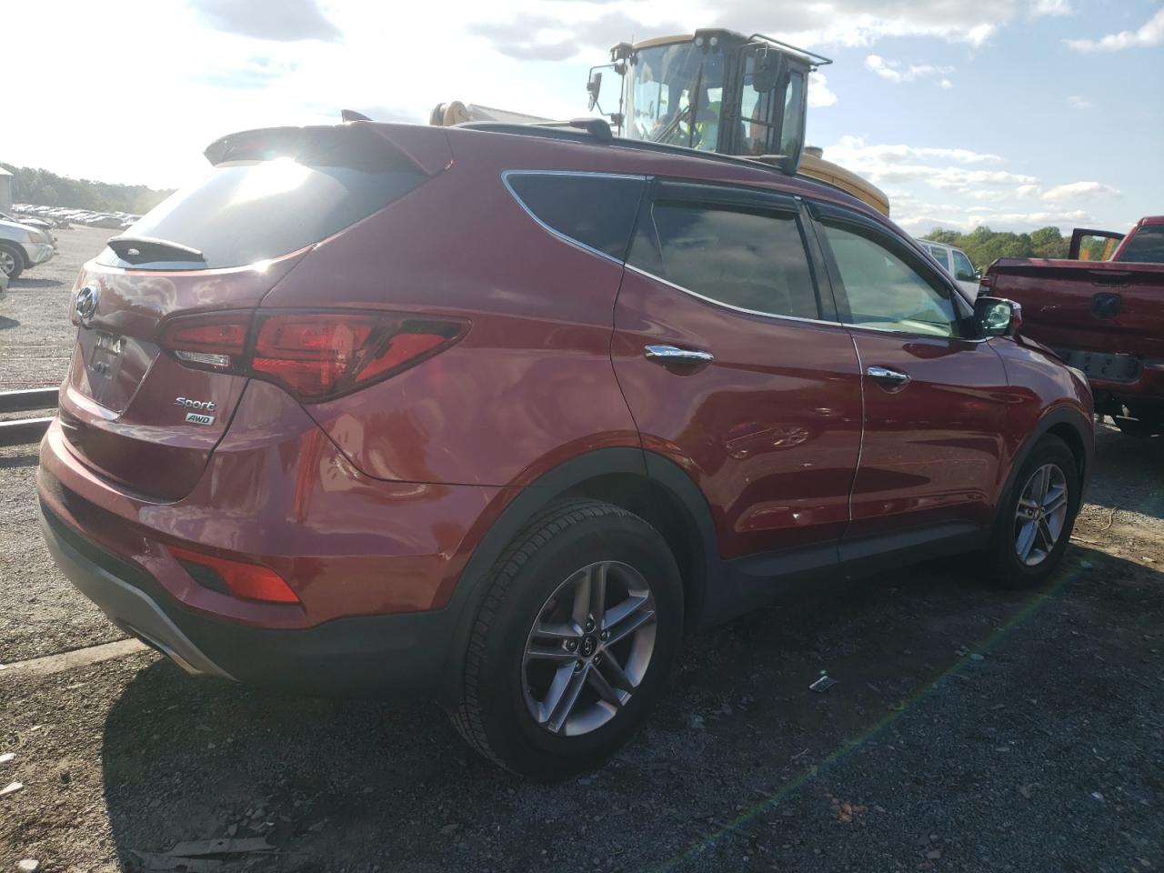 5XYZUDLB2JG507025 HYUNDAI SANTA FE 2018