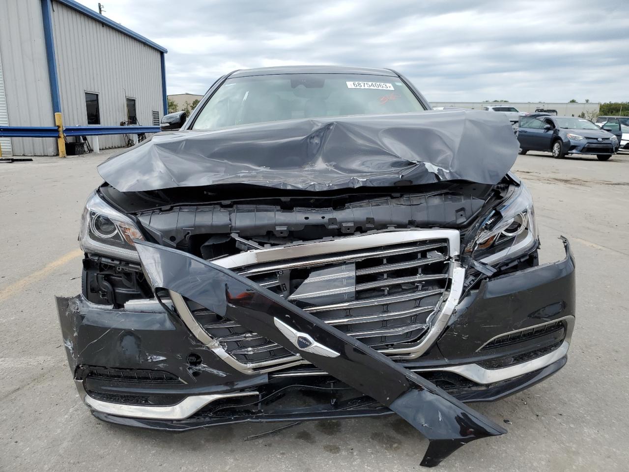 KMHGN4JE0JU262575 GENESIS G80 2018