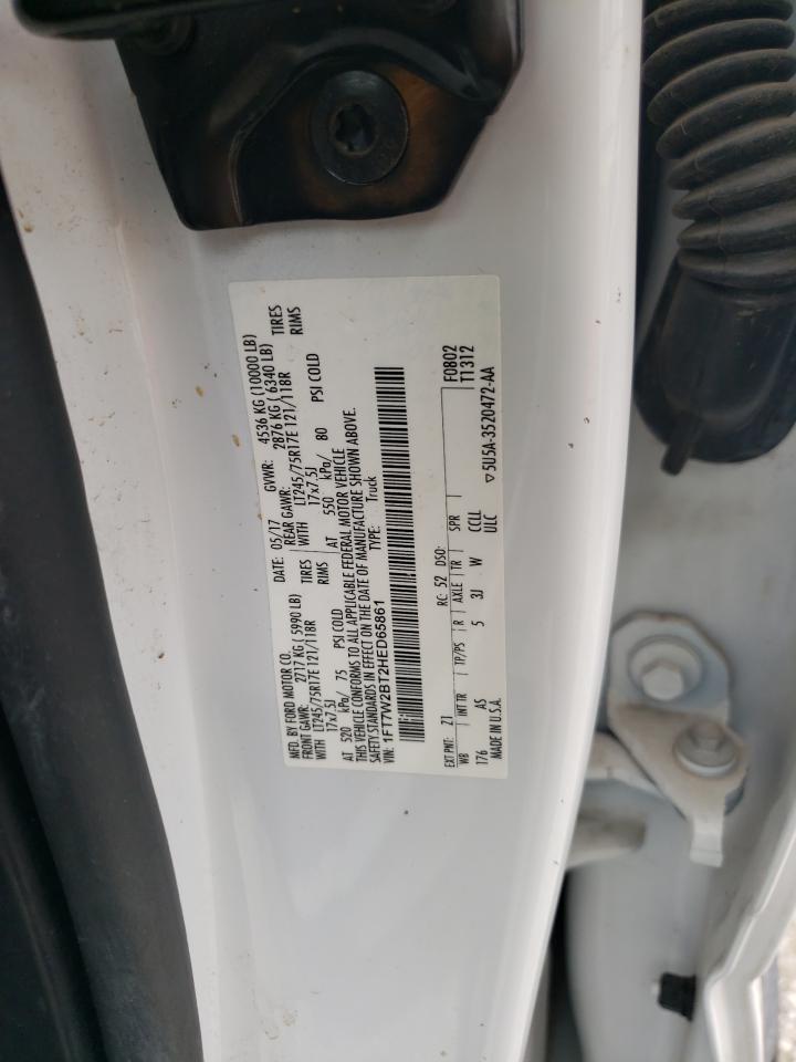 1FT7W2BT2HED65861 FORD F250 2017