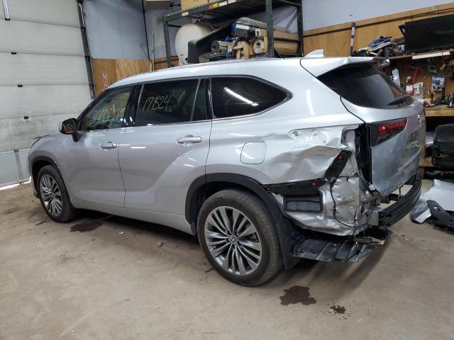 VIN 5TDFZRBH8MS076527 2021 Toyota Highlander, Platinum no.2