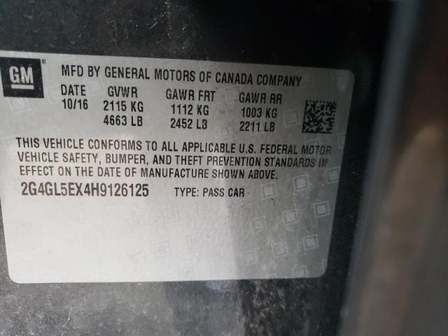 2G4GL5EX4H9126125 Buick Regal Sport Touring