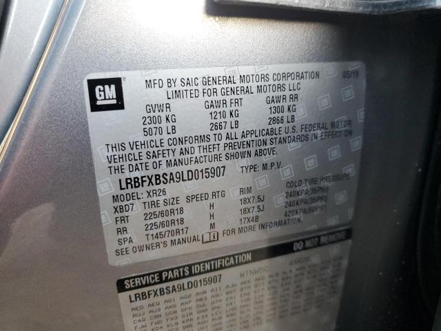 LRBFXBSA9LD015907 Buick Envision Preferred