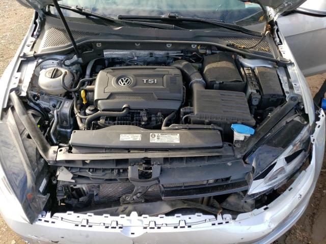  VOLKSWAGEN GOLF 2017 Сріблястий