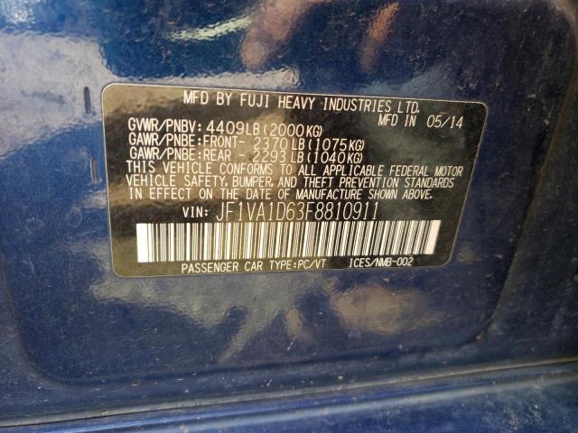 JF1VA1D63F8810911 Subaru Wrx Premium