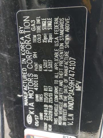 KNDJP3A59H7474107 KIA SOUL +