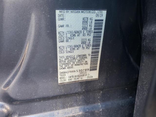 1N6BA1F4XKN530789 Nissan Titan Xd Sl